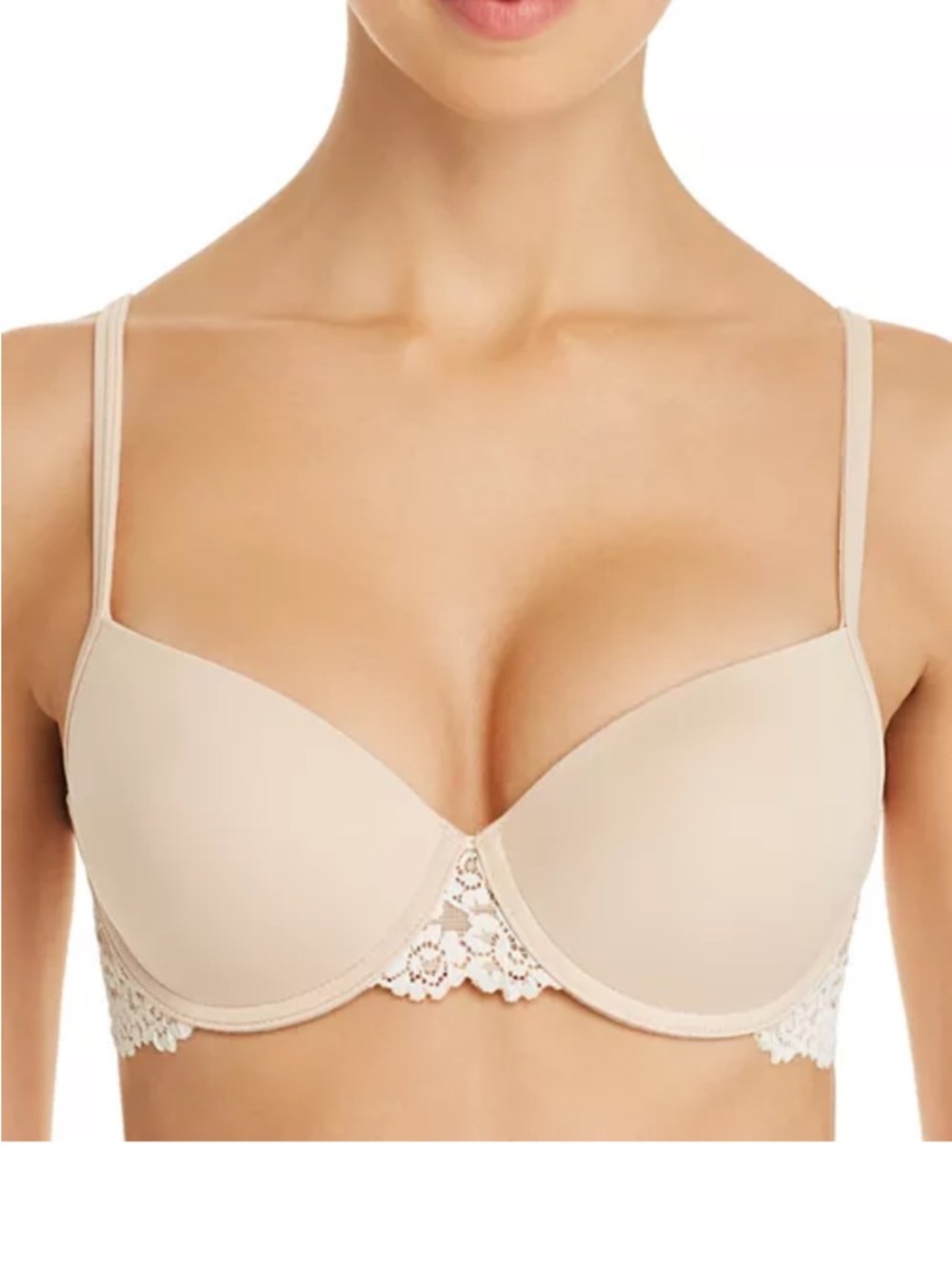 Wacoal Beig Embrace Lace™ Petite Push-Up Underwire Bra 36C